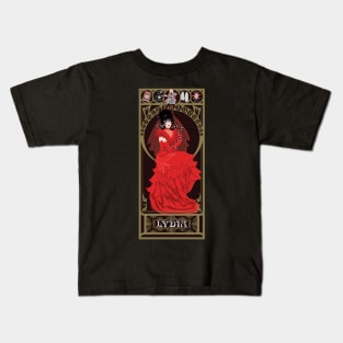 Lydia - art nouveau - Beetlejuice Kids T-Shirt